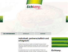 Tablet Screenshot of eichkamp.de